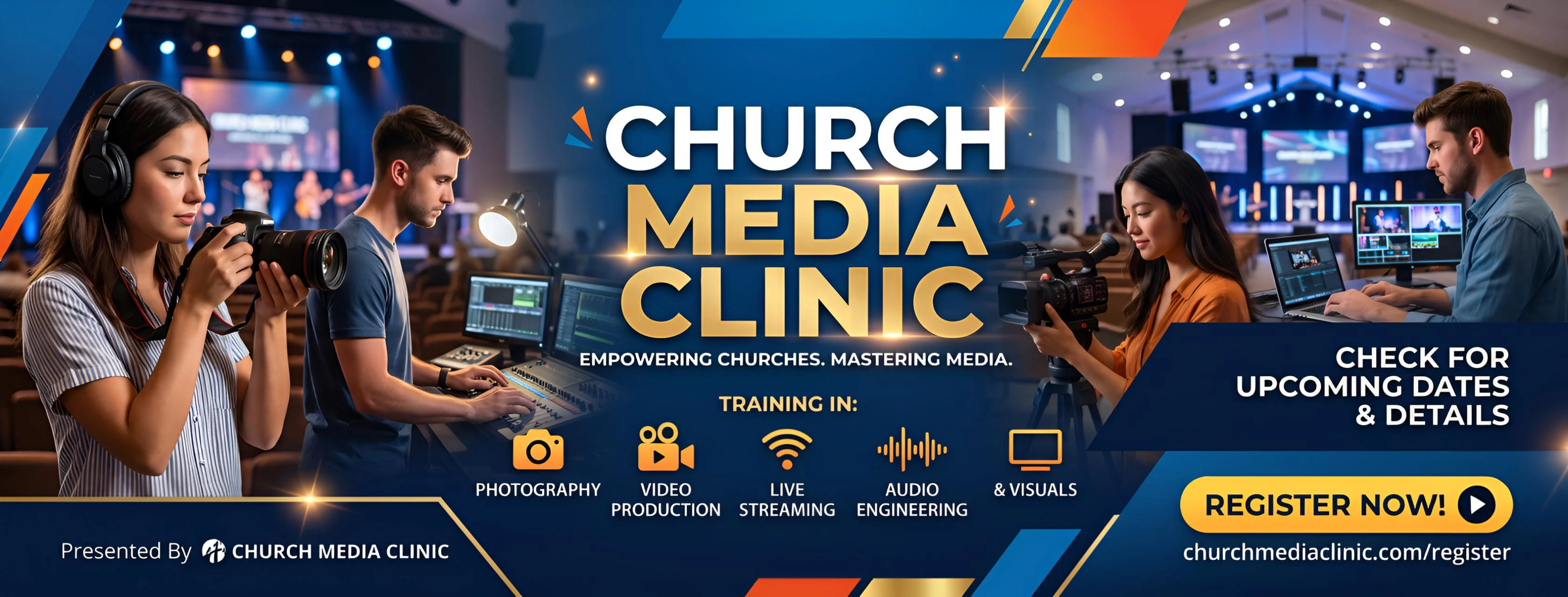 Church Media Clinic — Empowering churches. Mastering media.